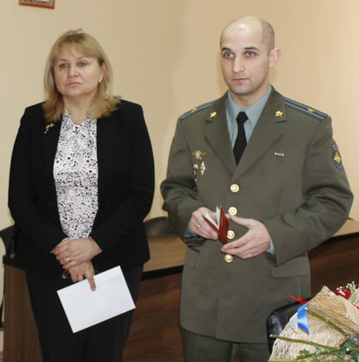 vetkovski_raion_vruchenie_ordena_-zvezdi1-e1485278700515 21 января в  Ветковском райисполкоме   семье фронтовика Михаила  Кирьянова вручили удостоверение к ордену Красной Звезды