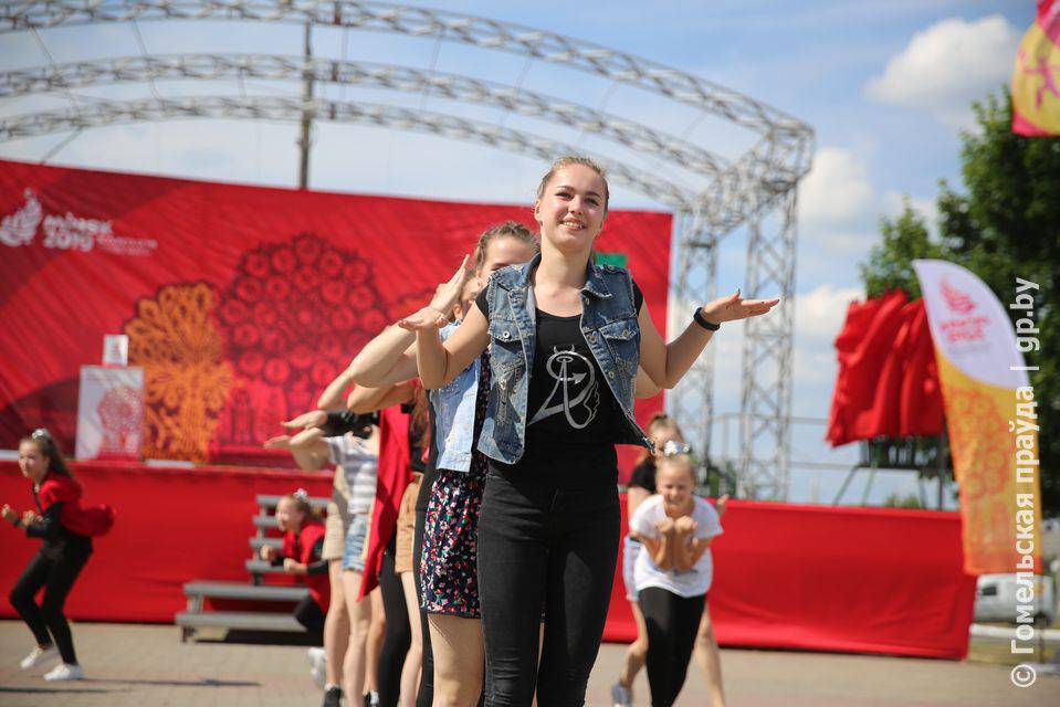 d40417048f818af3753f9250a3328ed9 Гомель в ожидании прибытия эстафеты огня "Пламя мира" ко II Европейским играм